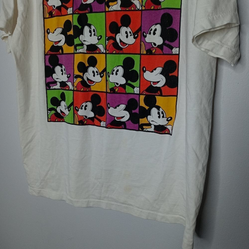 Vintage single stitch Disney Mickey Mouse graphic tee size L/XL - Picture 4 of 9